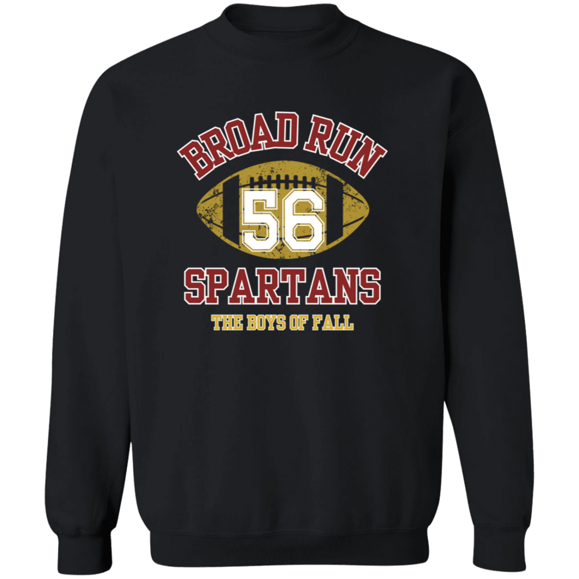 #56 Broad Run Blk Crewneck