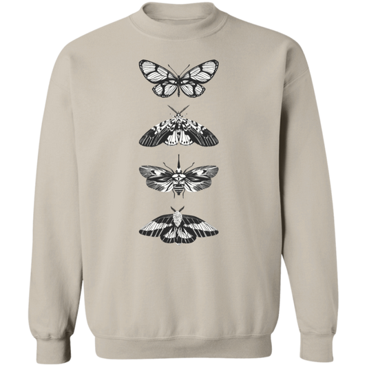 Butterfly Crewneck Pullover Sweatshirt