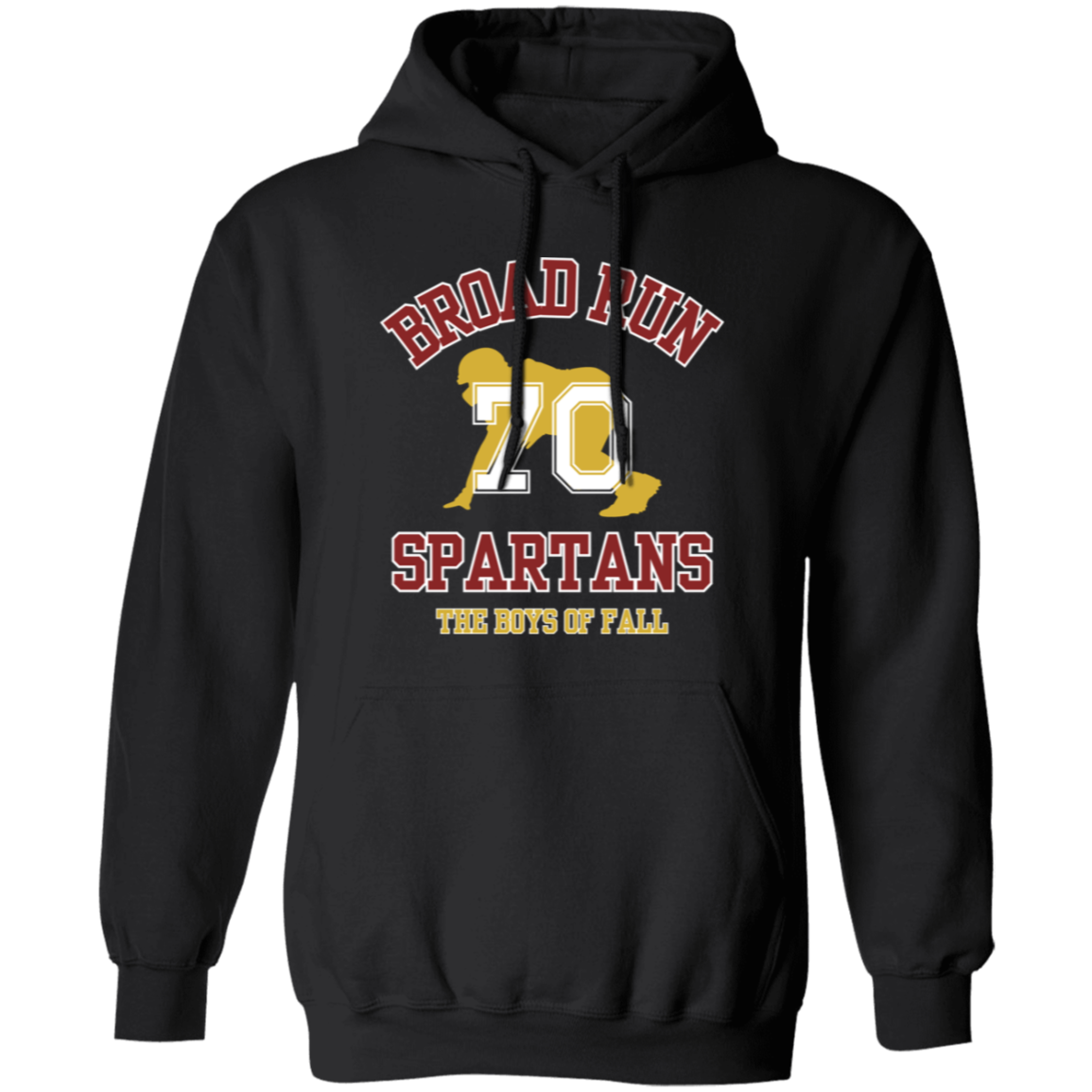 #70 Broad Run Blk Hoodie