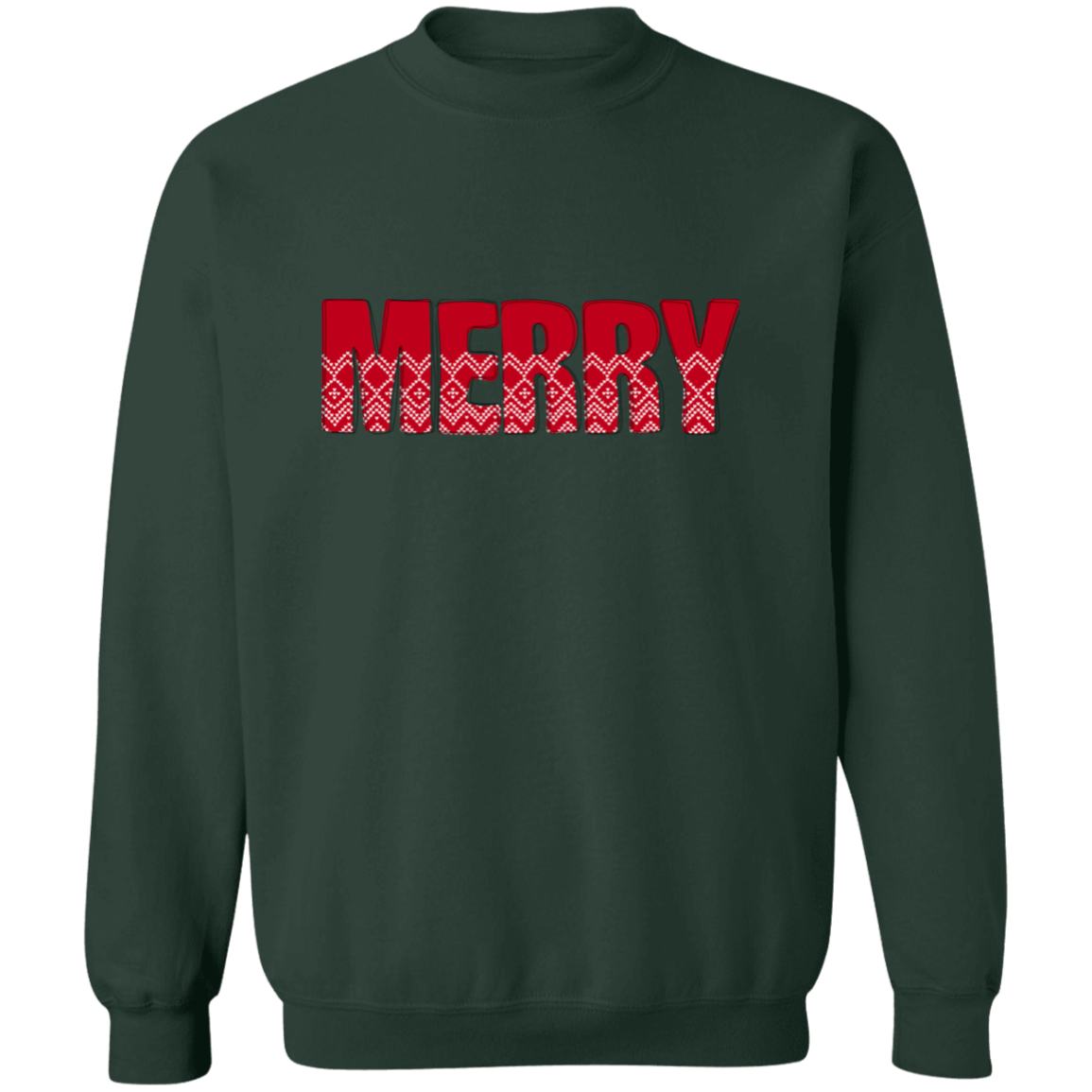 Merry Crewneck Pullover Sweatshirt