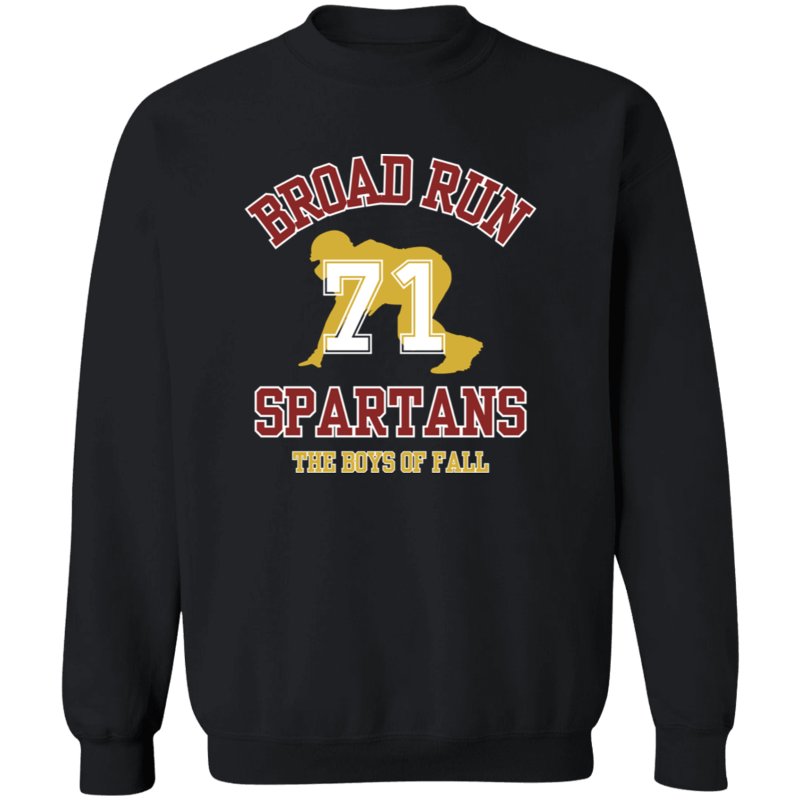 #71 Broad Run -  Blk Crew Neck