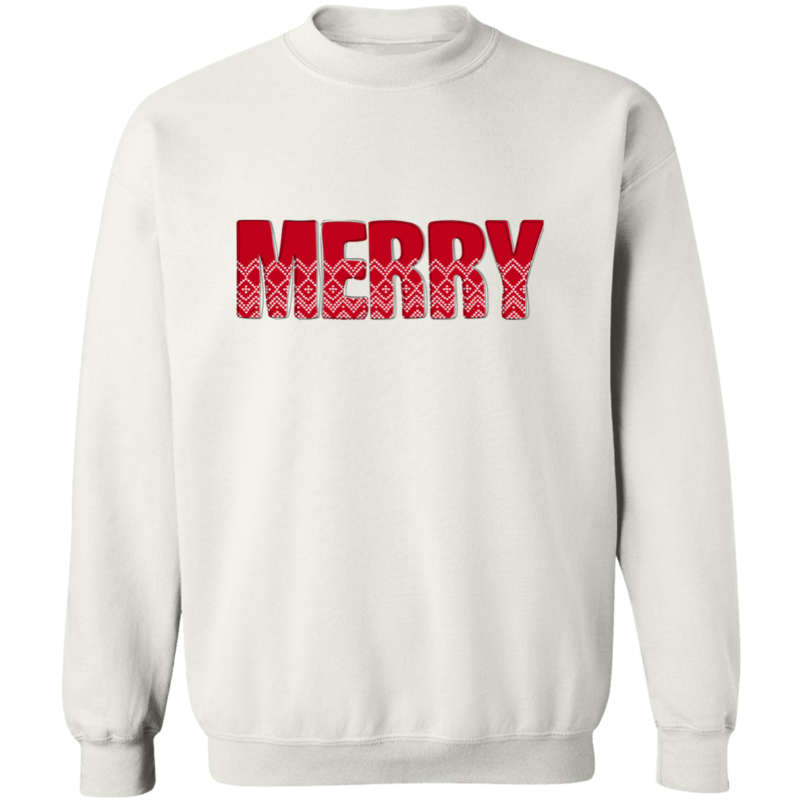 Merry Crewneck Pullover Sweatshirt