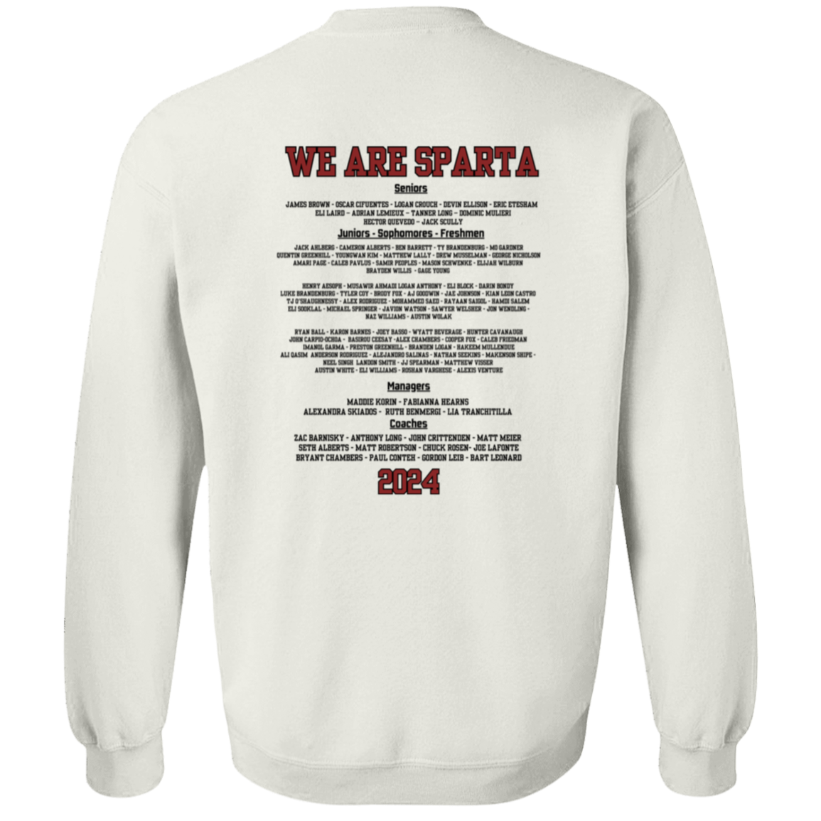 #2 Broad Run -  White Crewneck