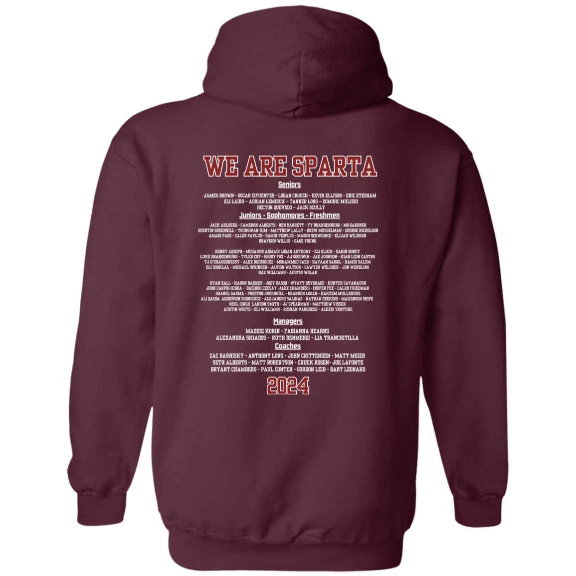 #3 Broad Run - Maroon Hoodie