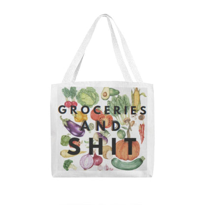 Groceries and $h!t tote